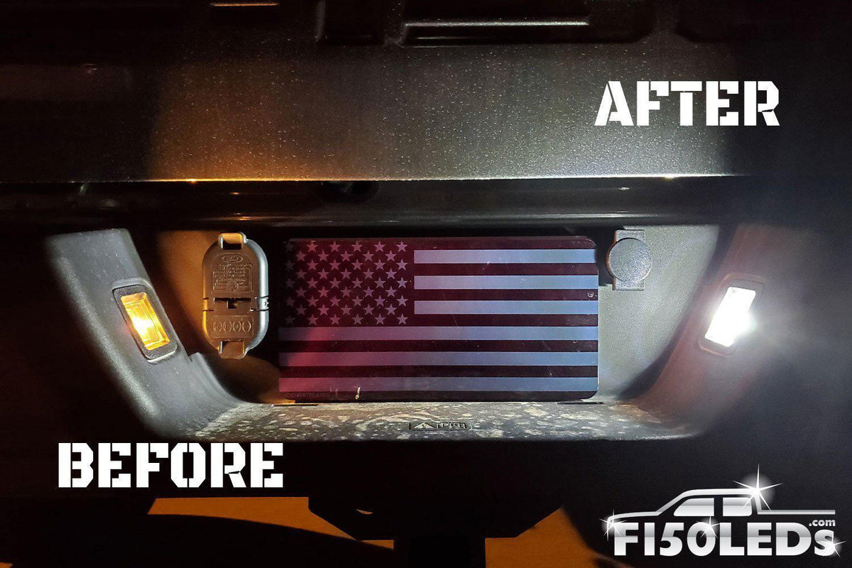 F150LEDs.com Vehicle License Plate LED Bulbs
