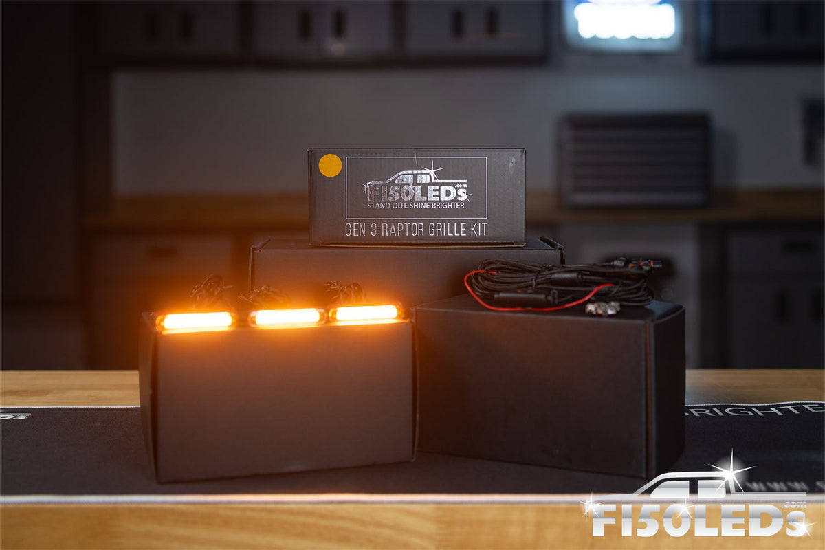 F150 LEDs LED Grille Light Kit