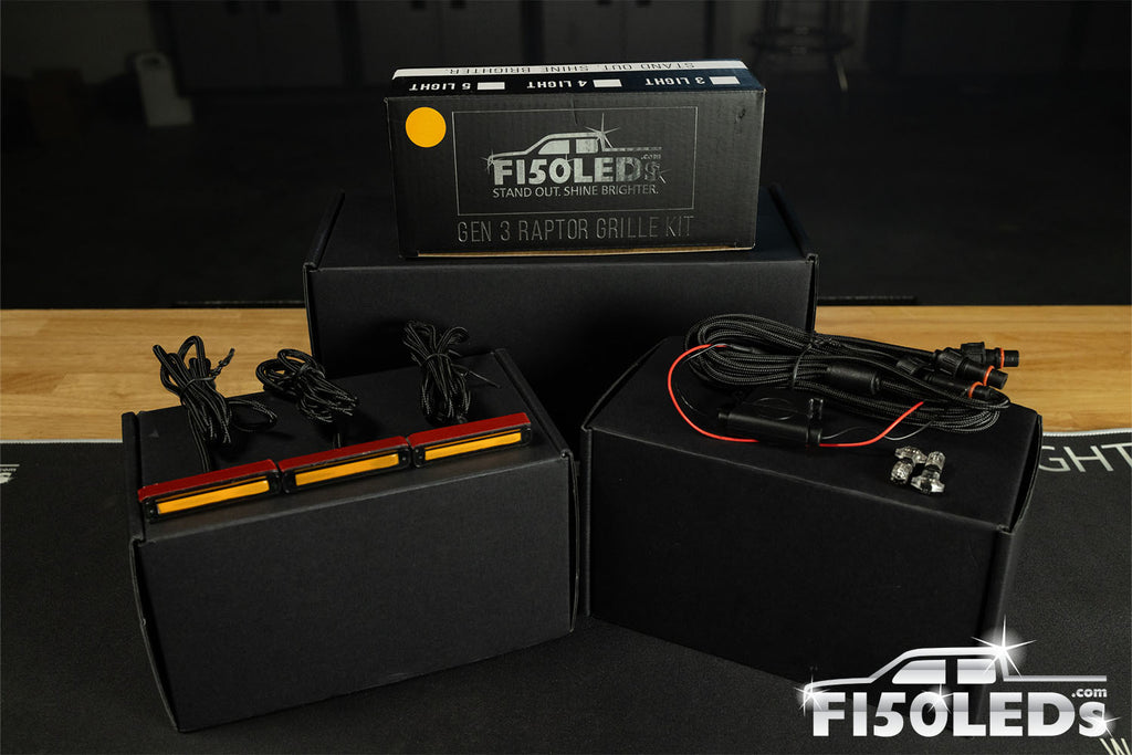 F150 LEDs LED Grille Light Kit