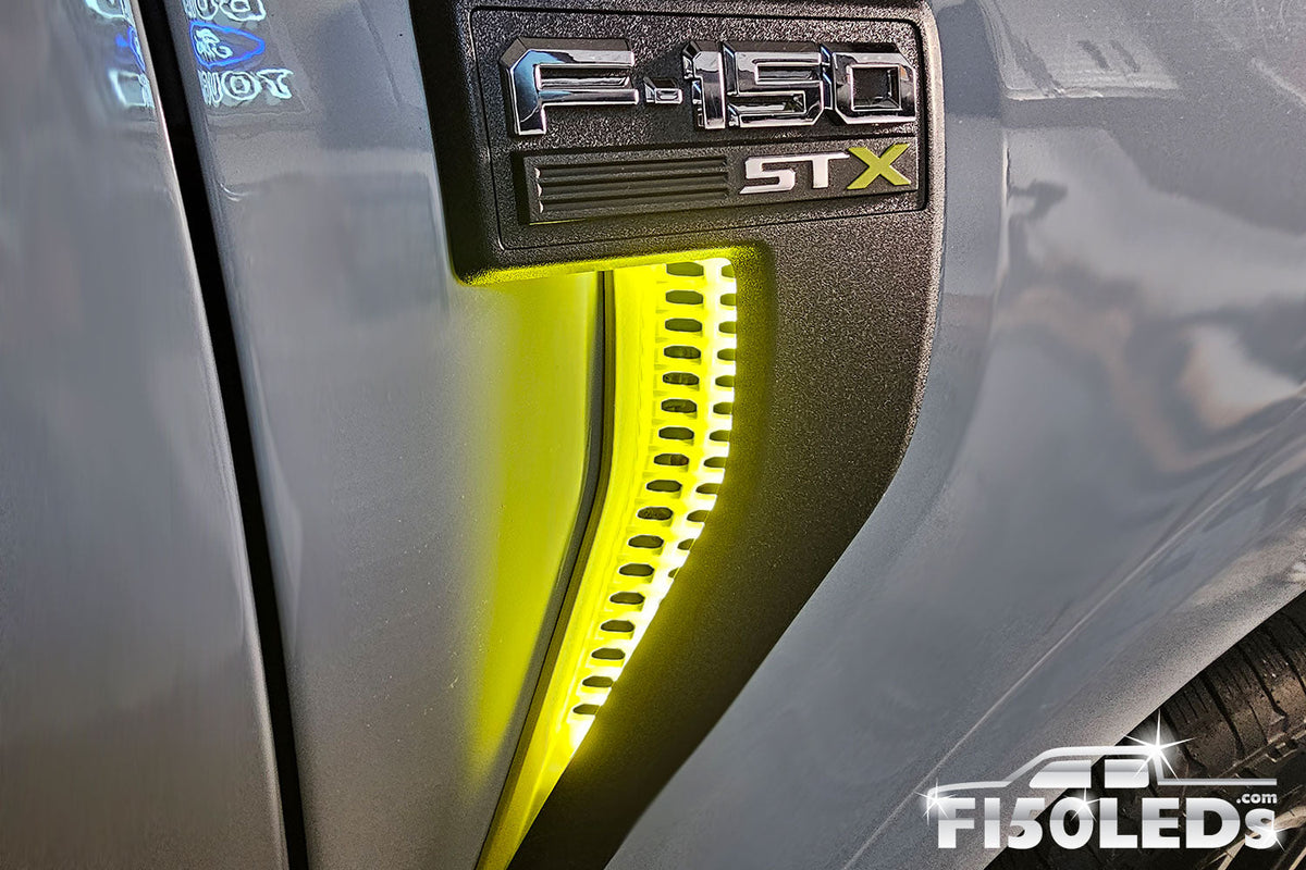 F150 LEDs Vehicle Side Vent LED Lighting Kit