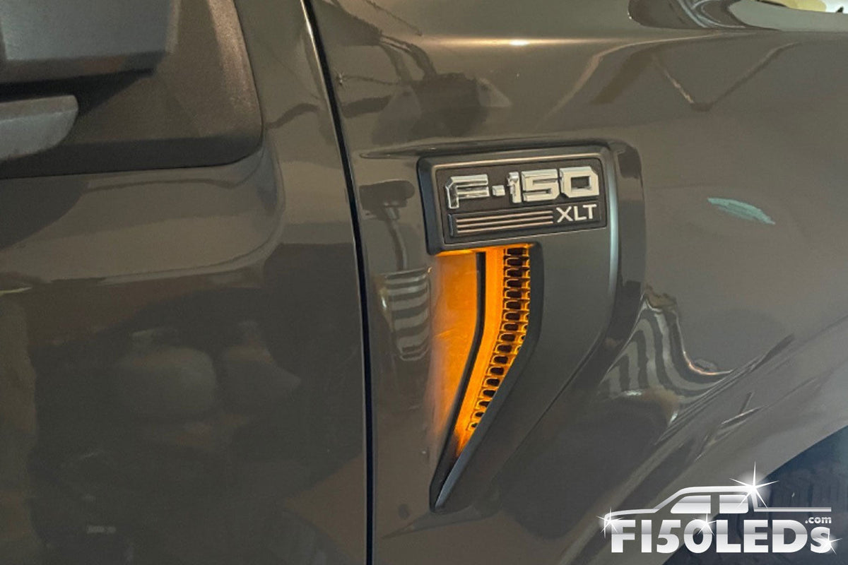 F150 LEDs Vehicle Side Vent LED Lighting Kit