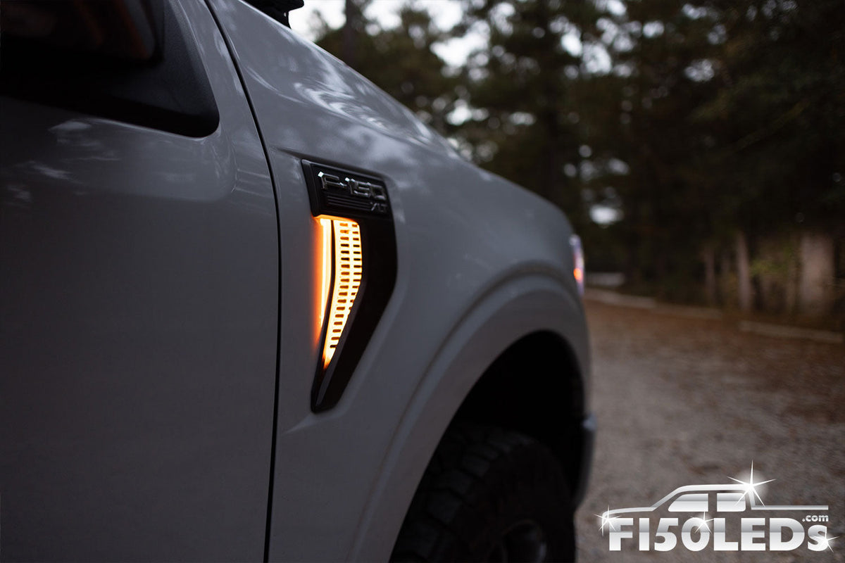 F150 LEDs Vehicle Side Vent LED Lighting Kit