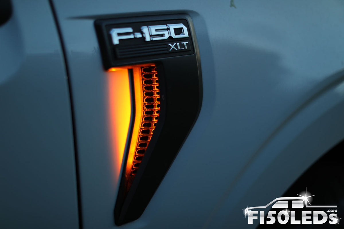 F150 LEDs Vehicle Side Vent LED Lighting Kit
