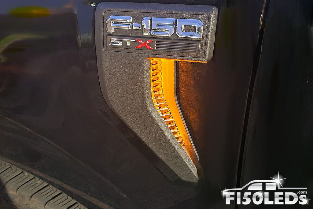 F150 LEDs Vehicle Side Vent LED Lighting Kit