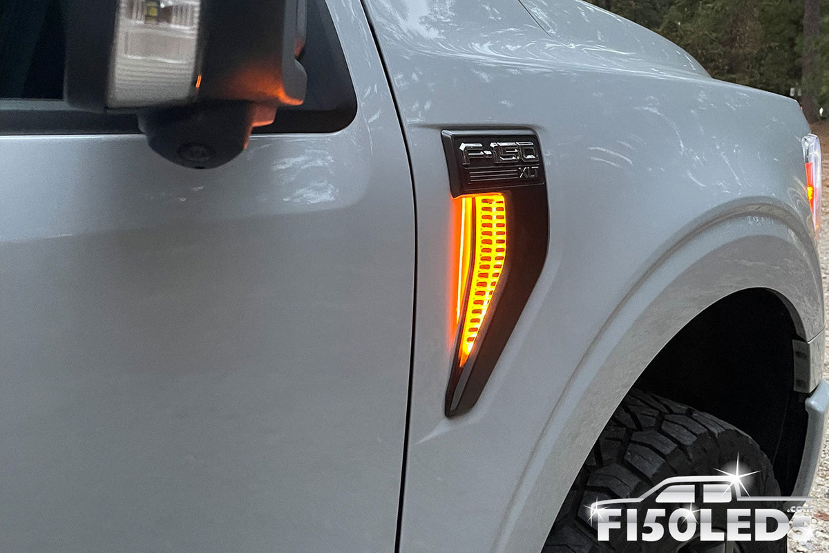 F150 LEDs Vehicle Side Vent LED Lighting Kit