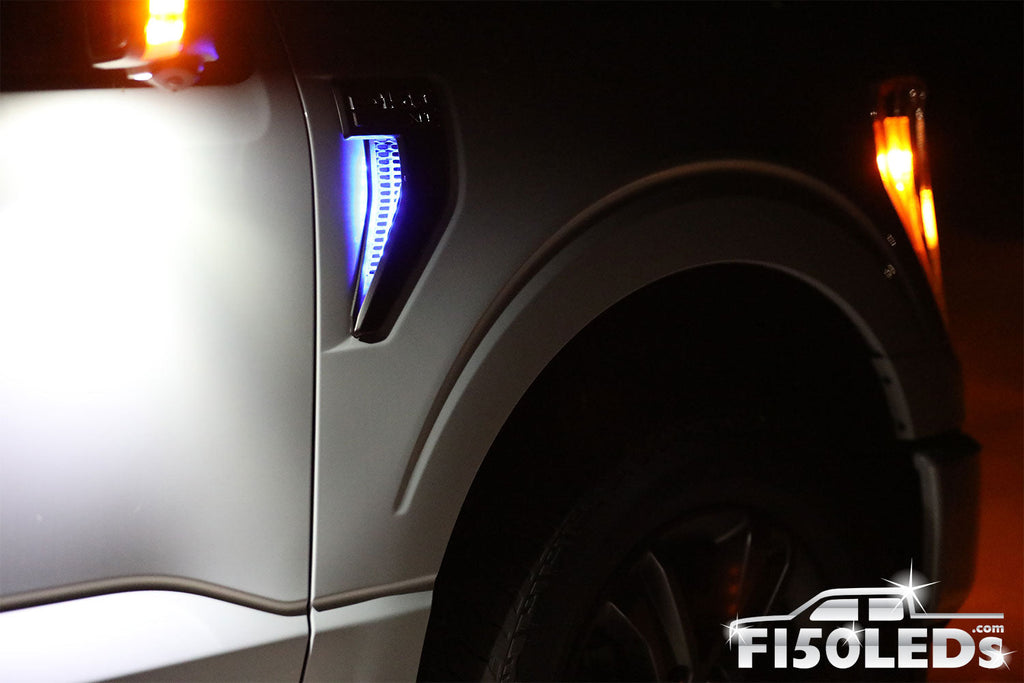 F150 LEDs Vehicle Side Vent LED Lighting Kit