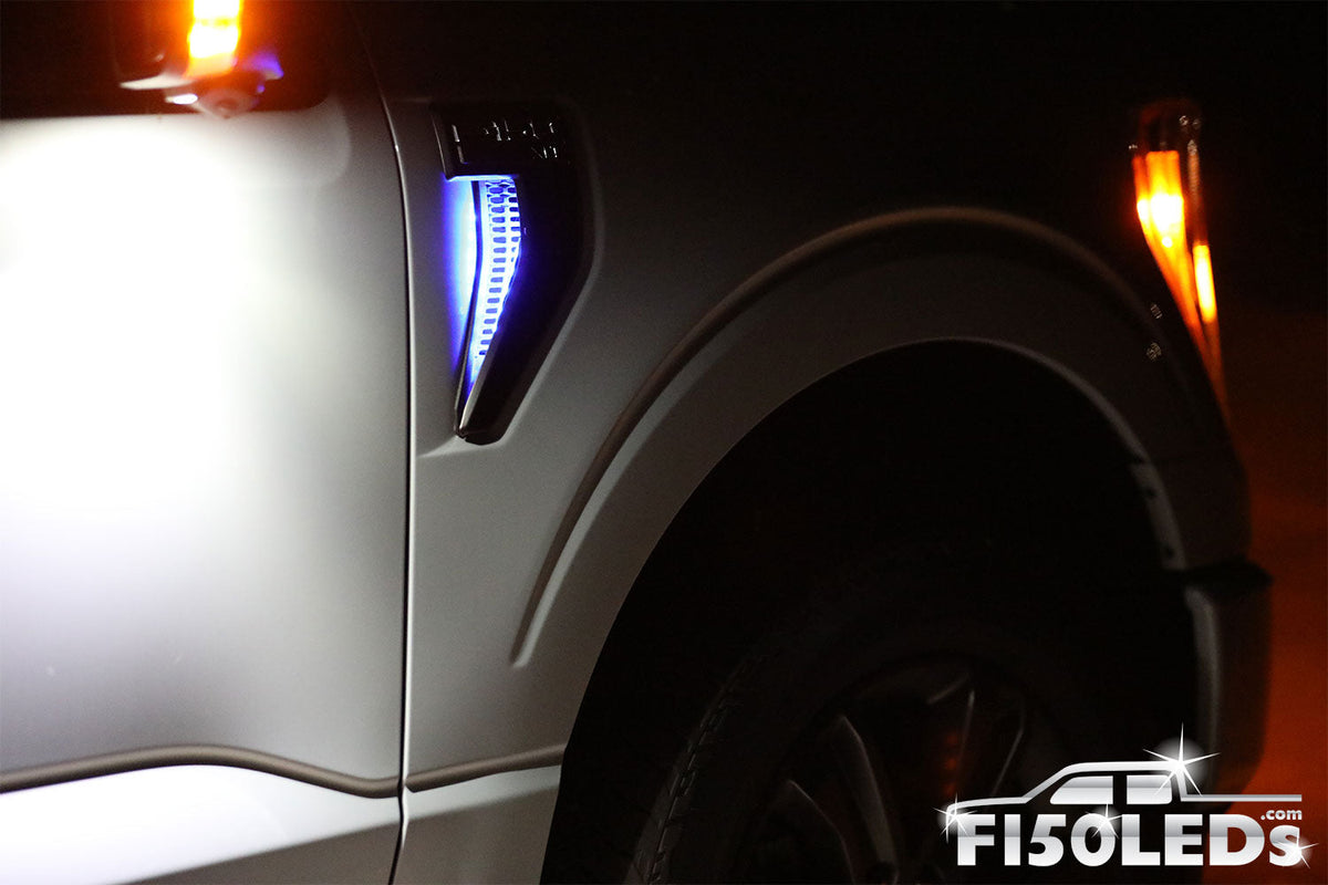 F150 LEDs Vehicle Side Vent LED Lighting Kit