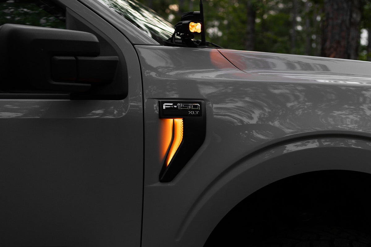 F150 LEDs Vehicle Side Vent LED Lighting Kit