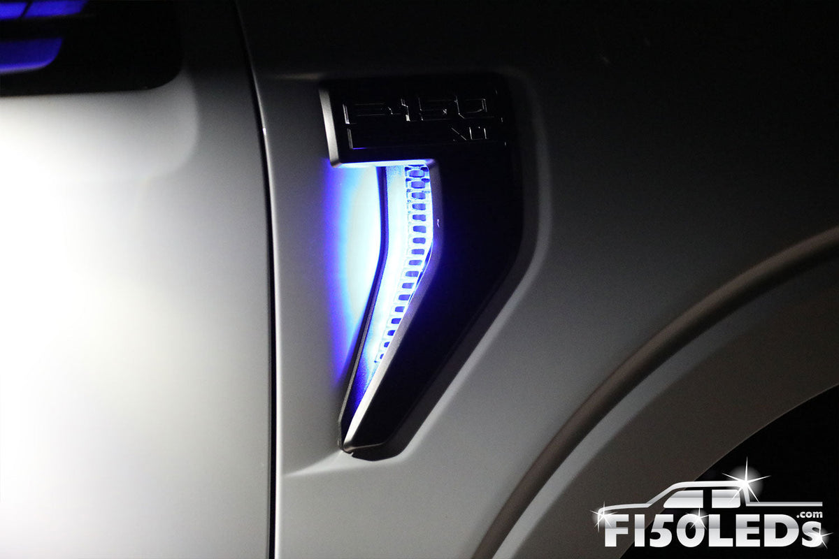 F150 LEDs Vehicle Side Vent LED Lighting Kit