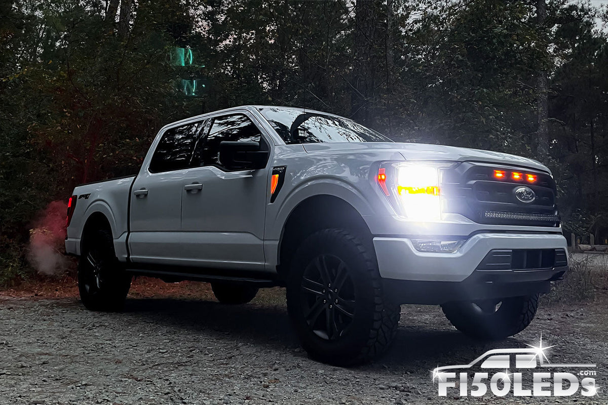 F150 LEDs Vehicle Side Vent LED Lighting Kit