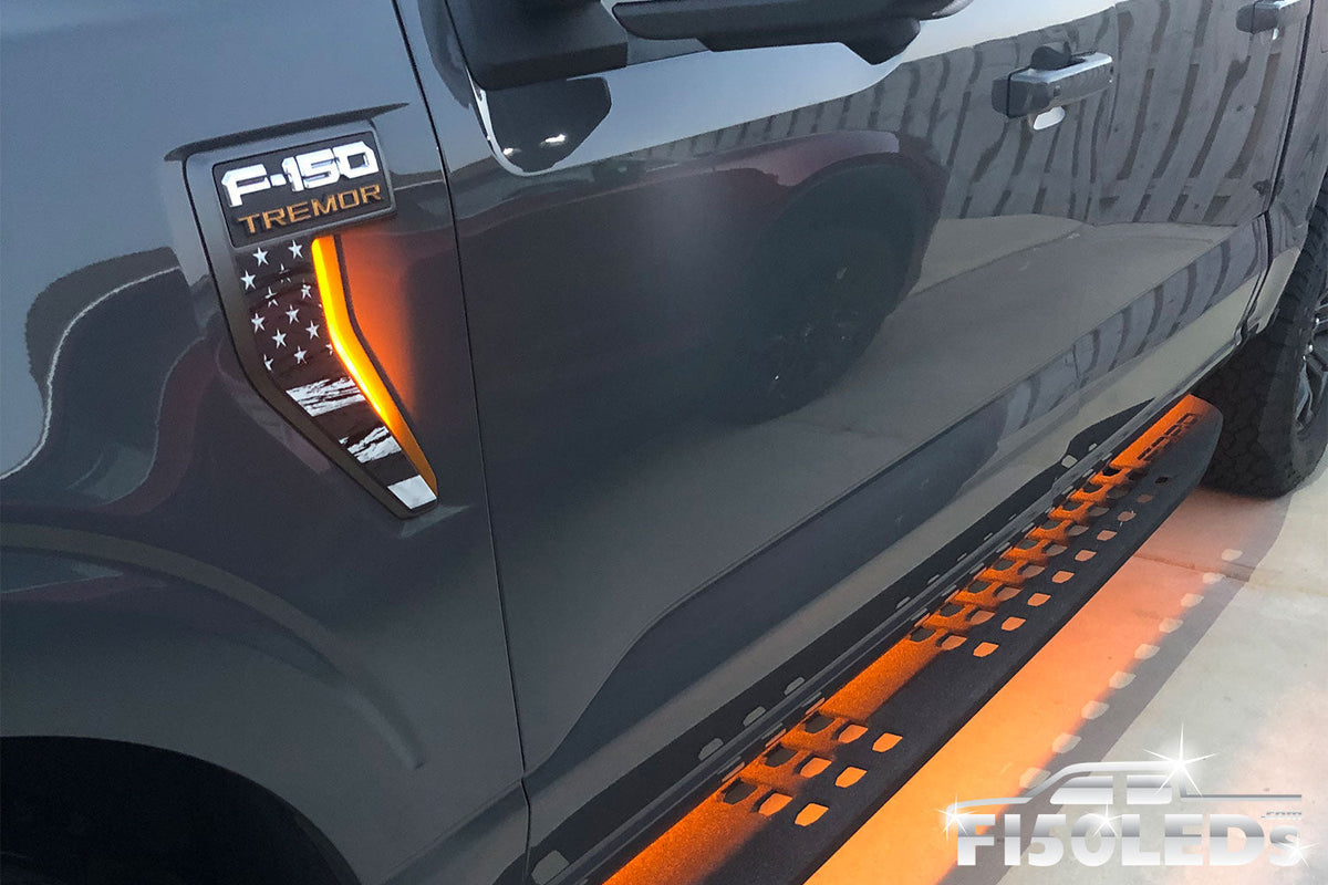 F150 LEDs Vehicle Side Vent LED Lighting Kit