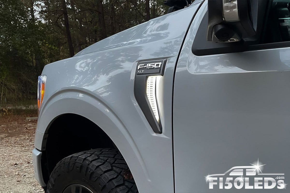 F150 LEDs Vehicle Side Vent LED Lighting Kit