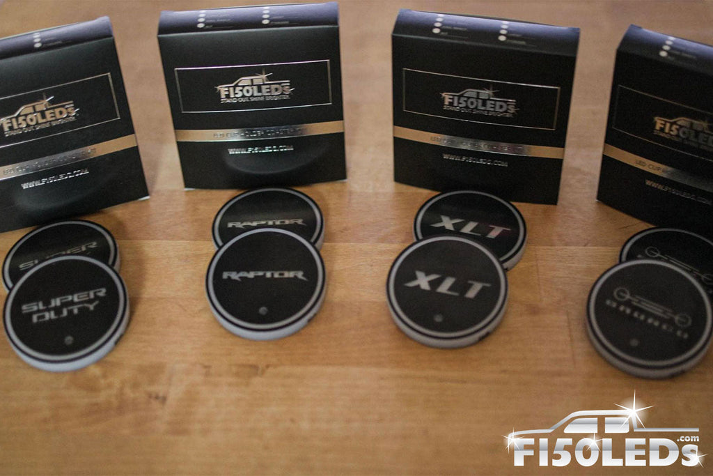 F150LEDs.com LED Cup Holder Coaster