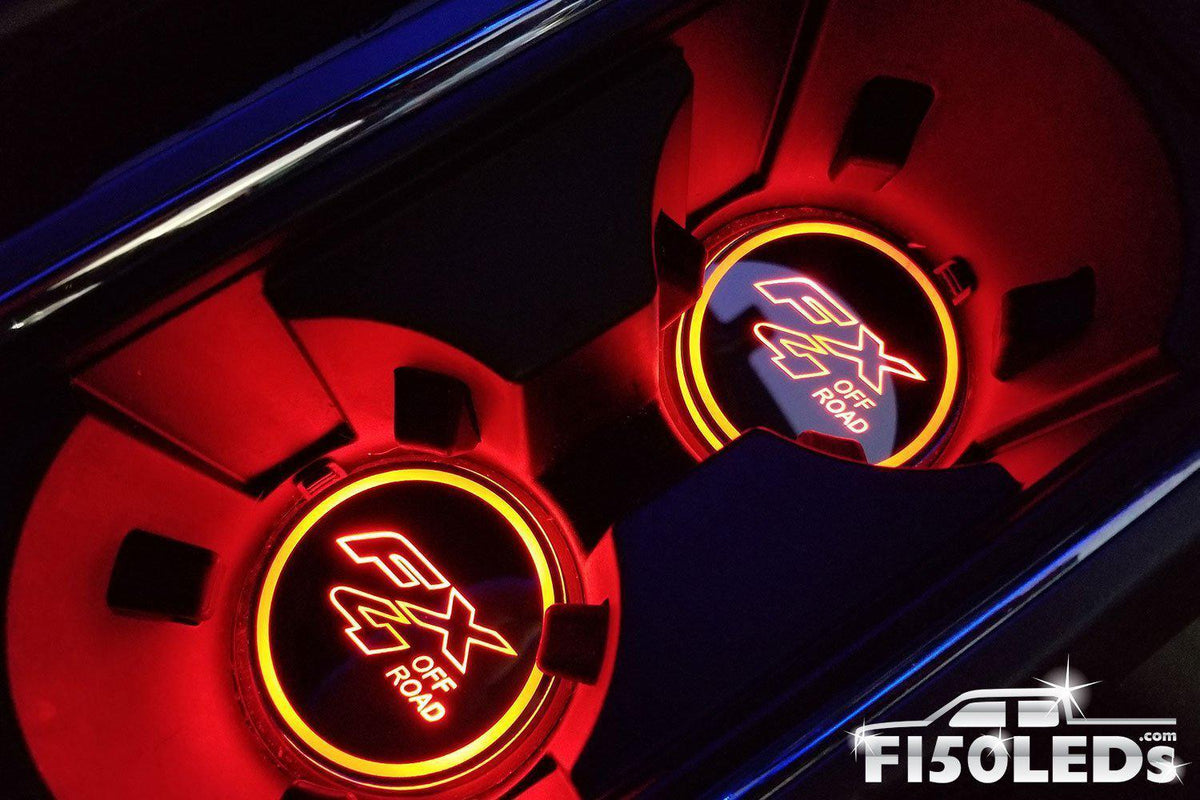 F150LEDs.com LED Cup Holder Coaster