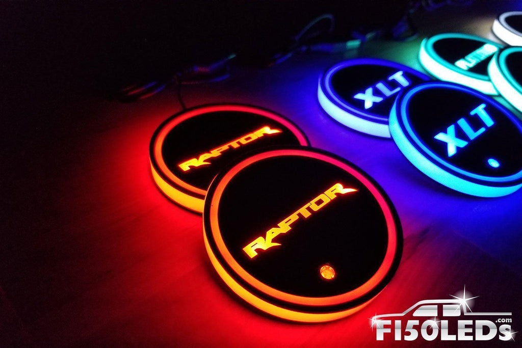 F150LEDs.com LED Cup Holder Coaster