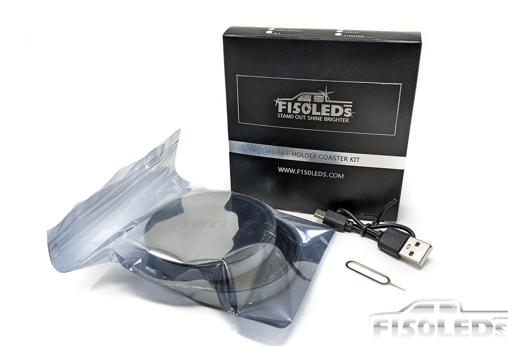 F150LEDs.com LED Cup Holder Coaster