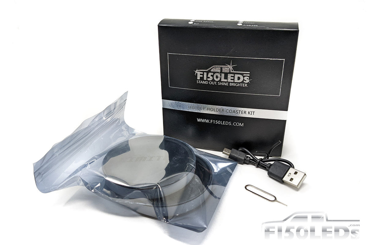 F150LEDs.com LED Cup Holder Coaster
