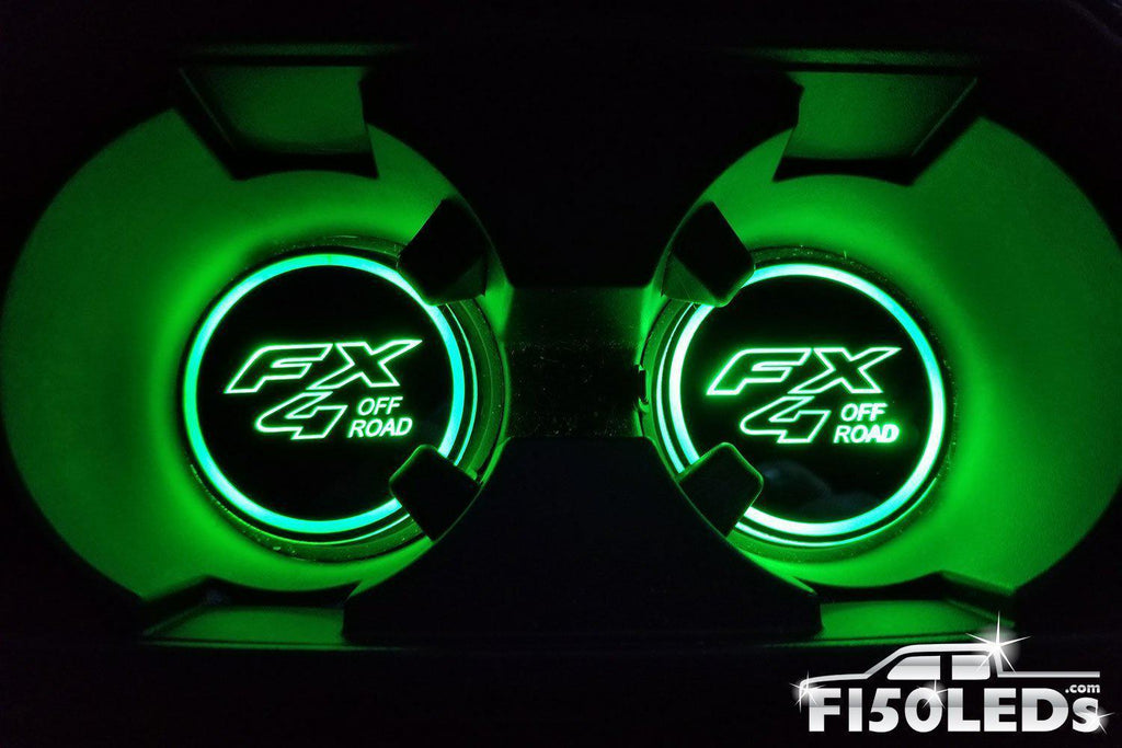 F150LEDs.com LED Cup Holder Coaster