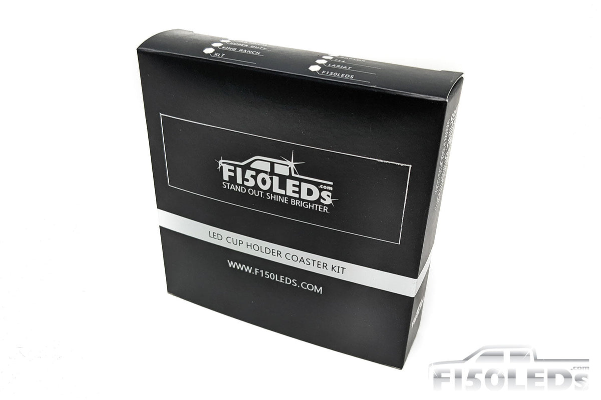 F150LEDs.com LED Cup Holder Coaster