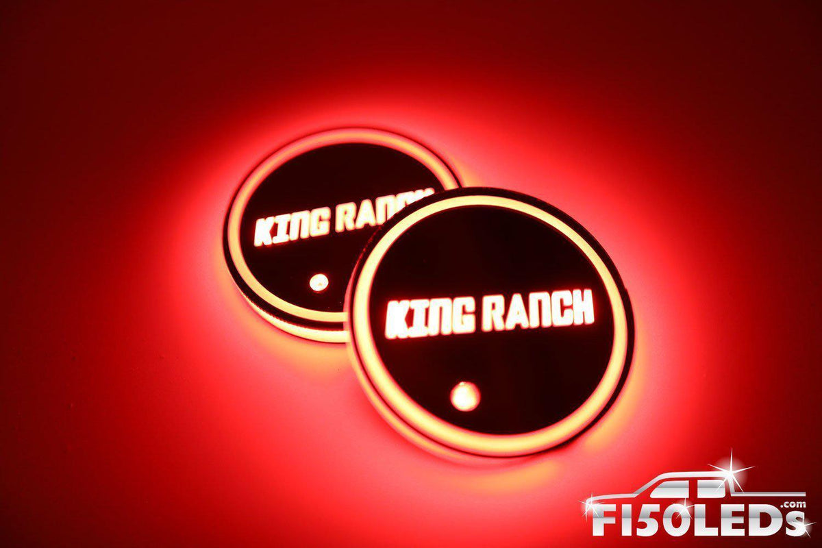 F150LEDs.com LED Cup Holder Coaster