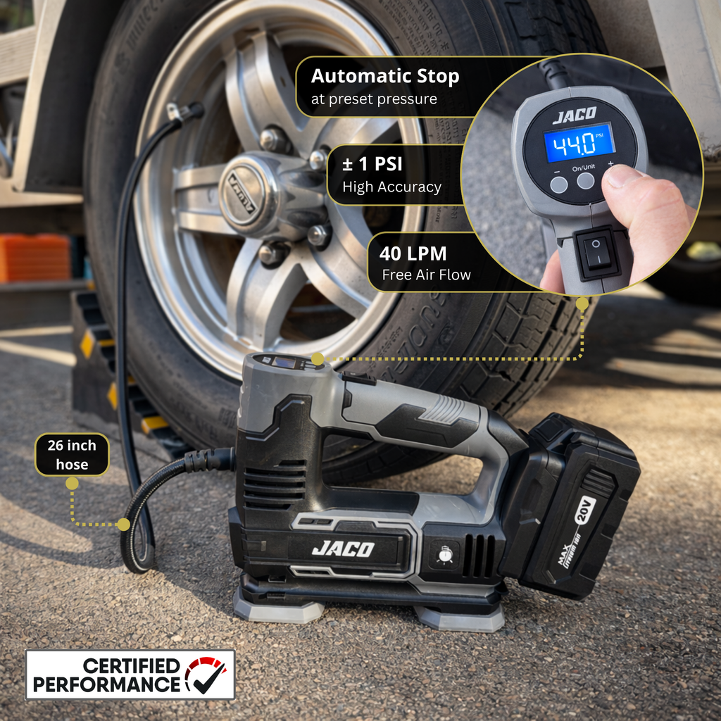 JACO Cordless Tire Inflator