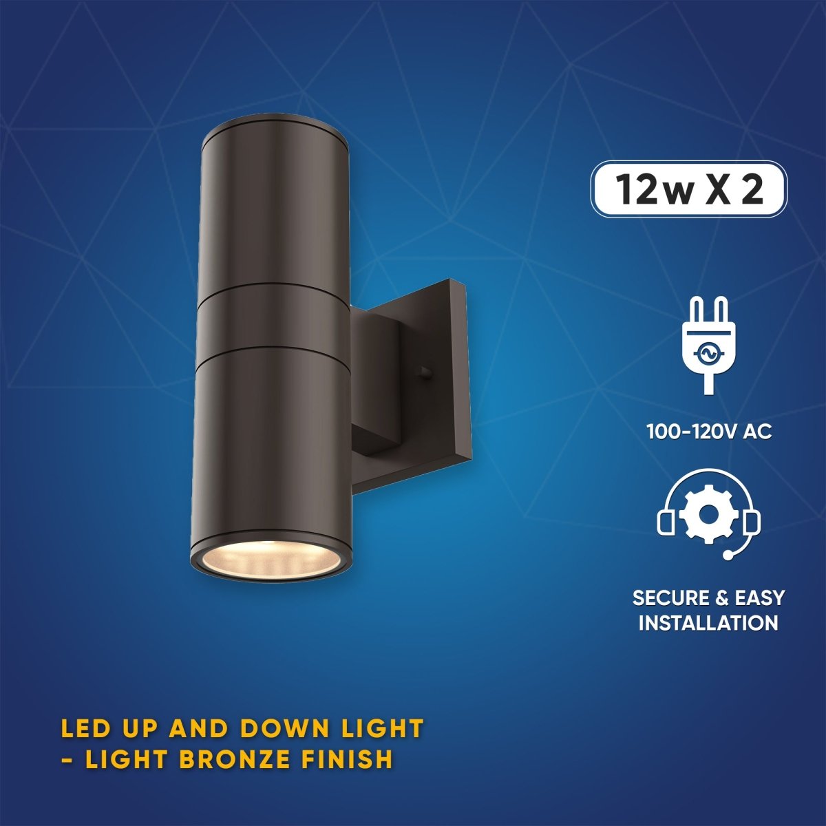LEDMyplace Outdoor LED Wall Sconce