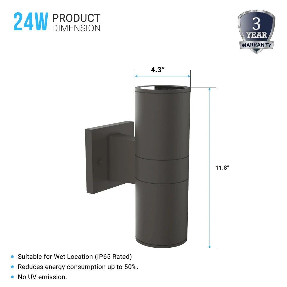 LEDMyplace Outdoor LED Wall Sconce