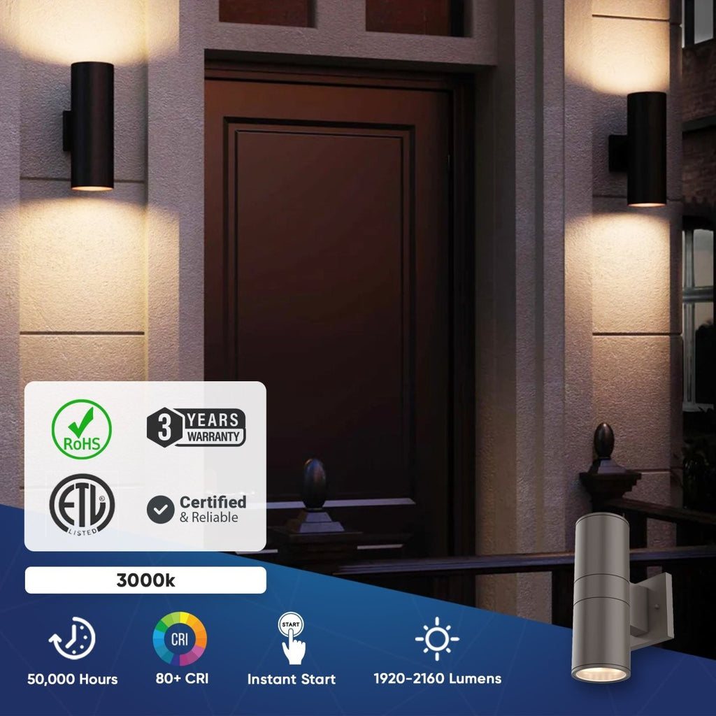 LEDMyplace Outdoor LED Wall Sconce