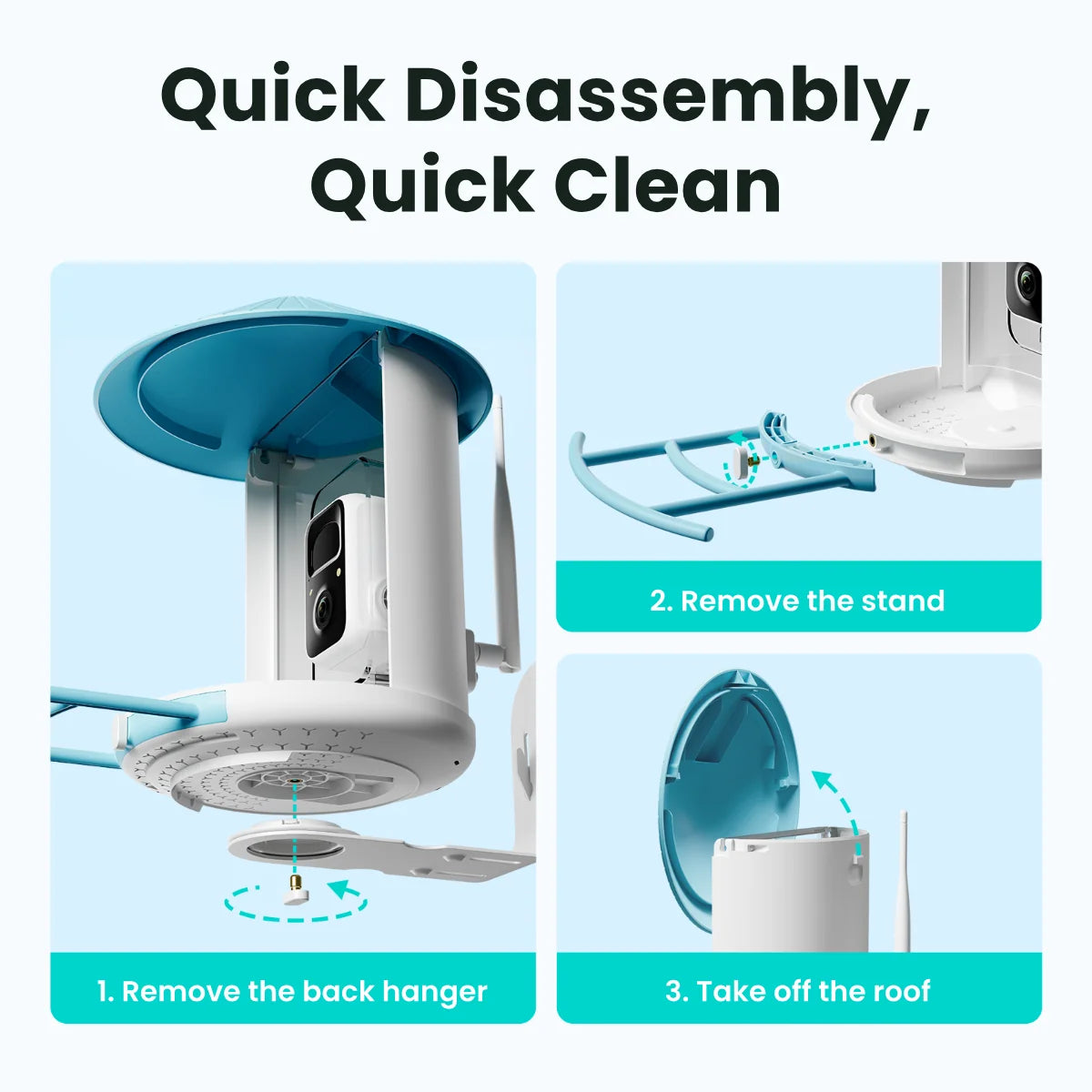 Birdfy Smart Bird Feeder with Camera