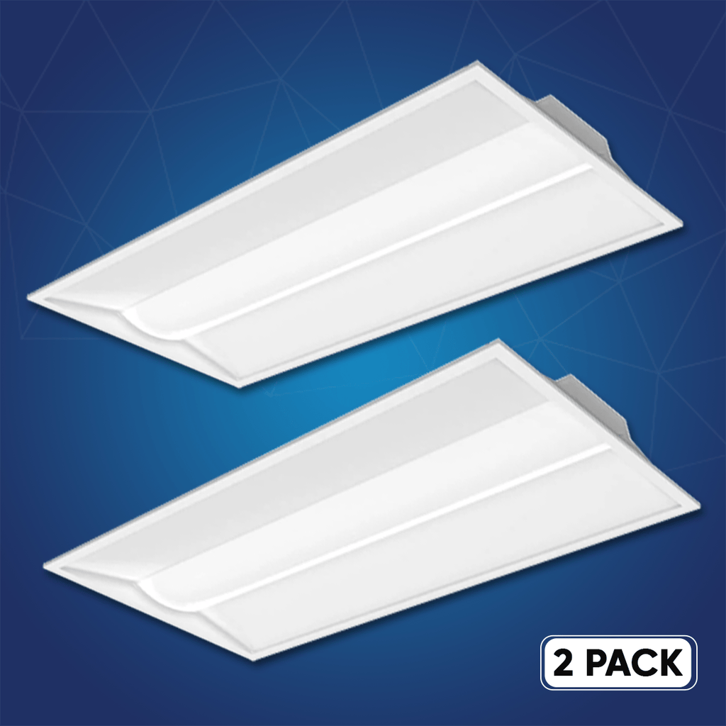 Wen Lighting LED Recessed Ceiling Troffer