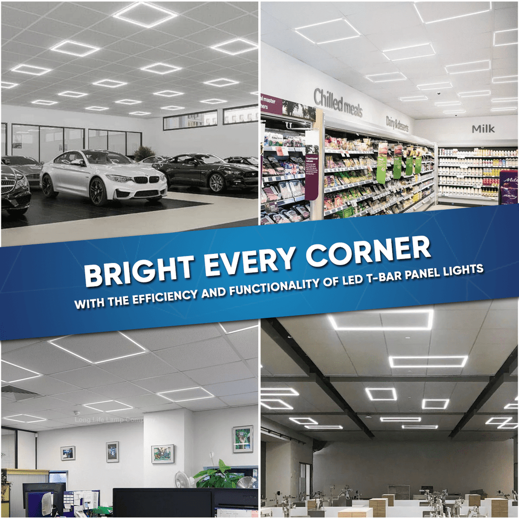 Wen Lighting LED Recessed T-Bar Panel Light
