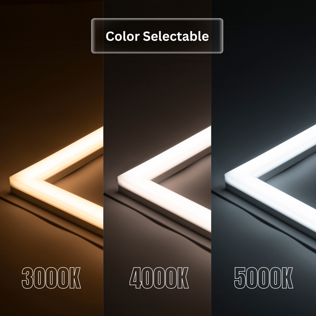 Wen Lighting LED Recessed T-Bar Panel Light