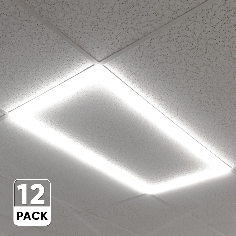 Wen Lighting LED Recessed T-Bar Panel Light