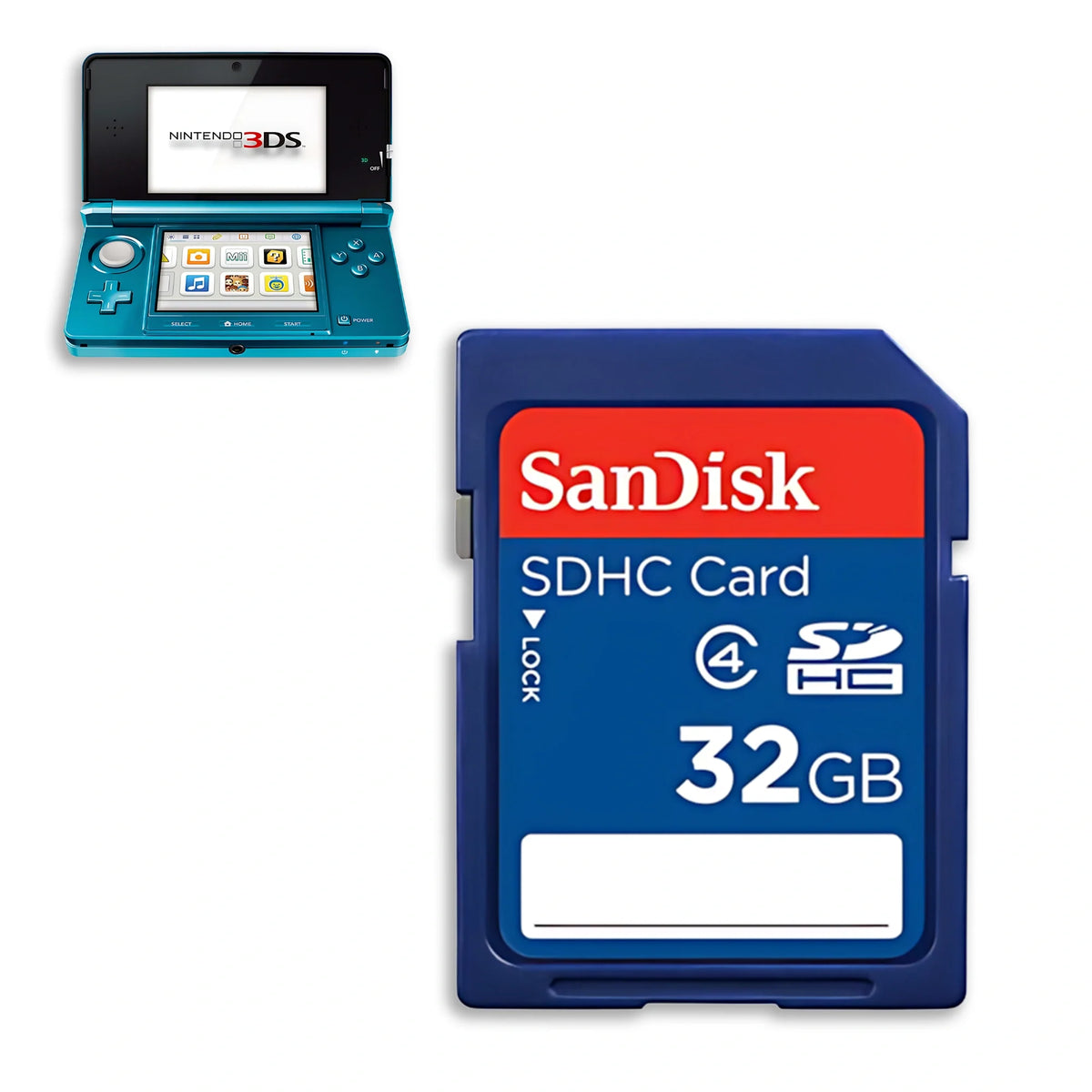 RetroFam 32GB SDHC Memory Card