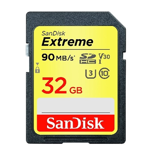 SanDisk 32GB SDHC Memory Card