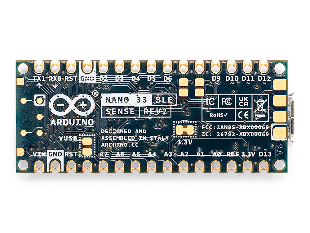Arduino TinyML Sensor Development Board