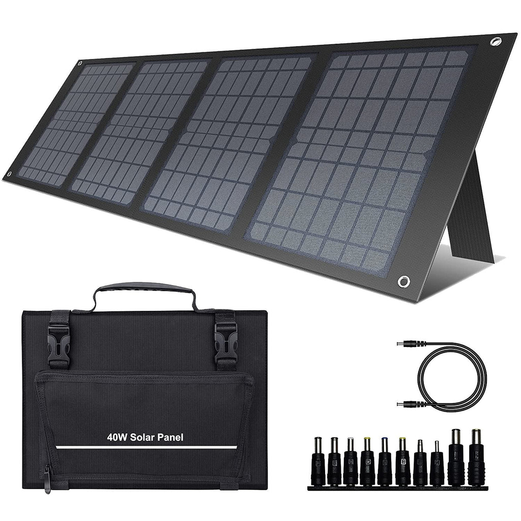 KEUTEK 40W Foldable Monocrystalline Solar Panel