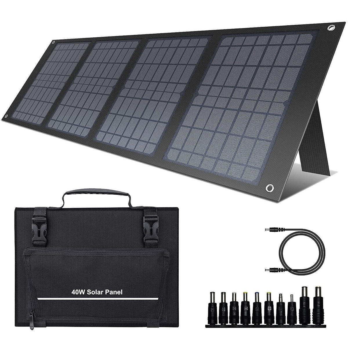 KEUTEK 40W Foldable Monocrystalline Solar Panel