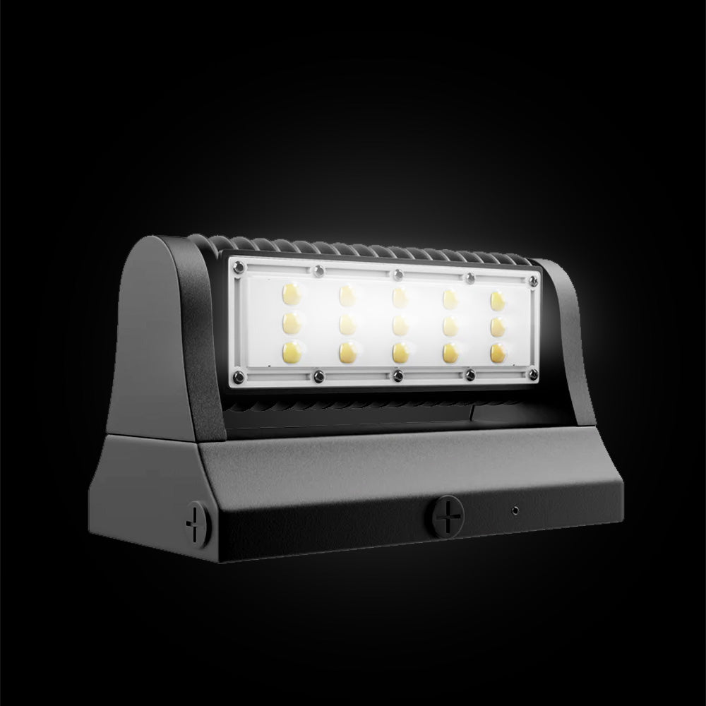 Wen Lighting Rotatable LED Outdoor Wall Pack