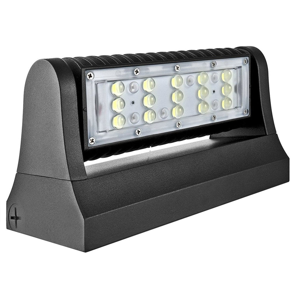 Wen Lighting Rotatable LED Outdoor Wall Pack