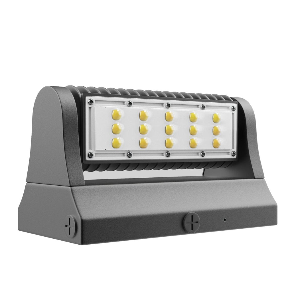 Wen Lighting Rotatable LED Outdoor Wall Pack
