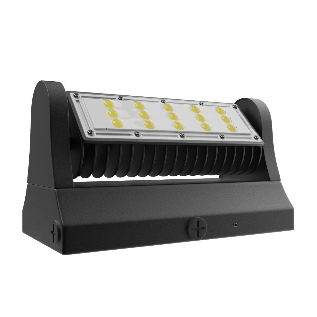 Wen Lighting Rotatable LED Outdoor Wall Pack