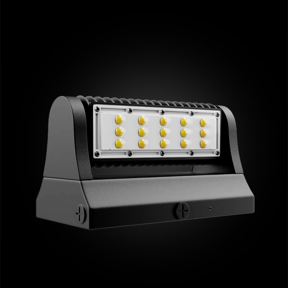 Wen Lighting Rotatable LED Outdoor Wall Pack