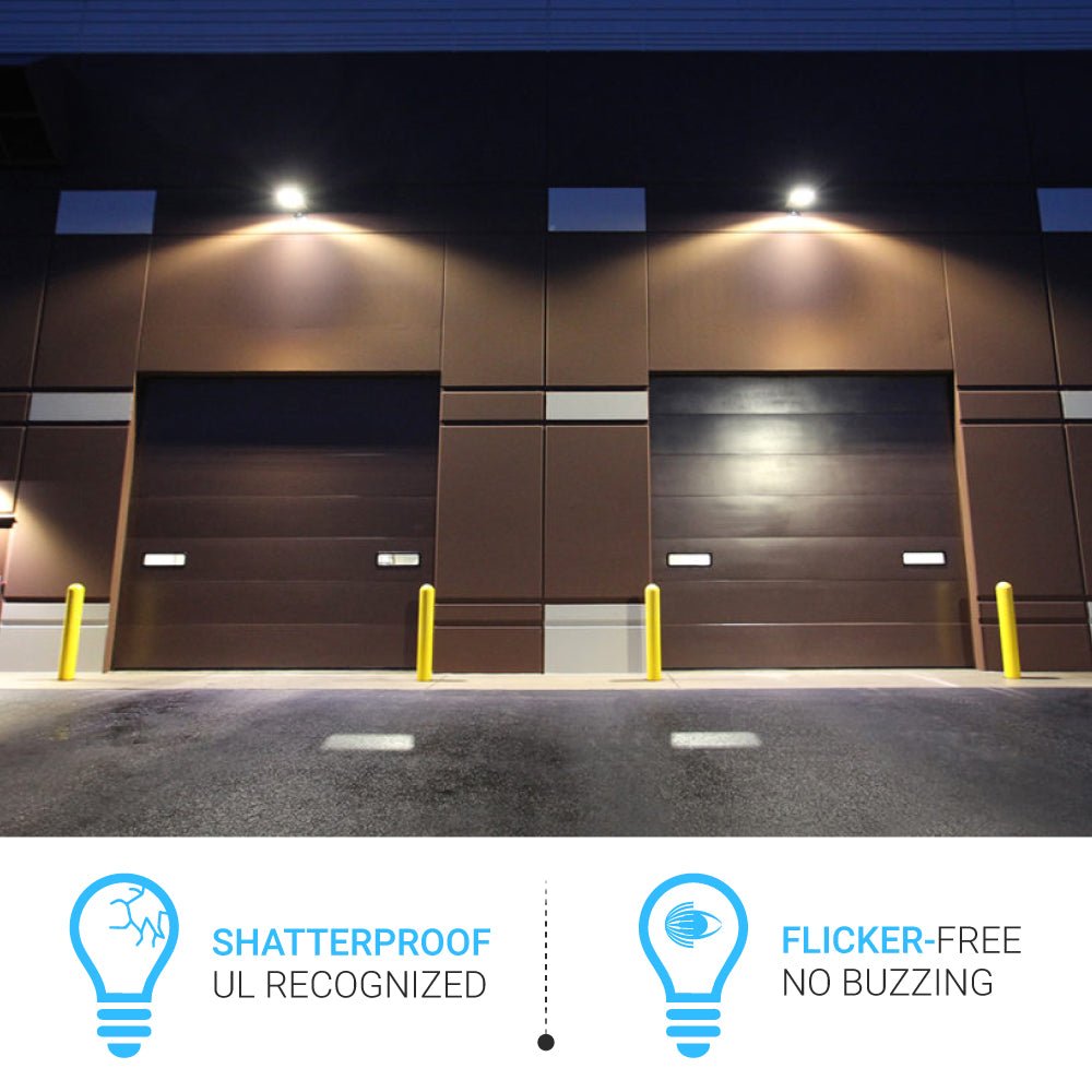 Wen Lighting Rotatable LED Outdoor Wall Pack
