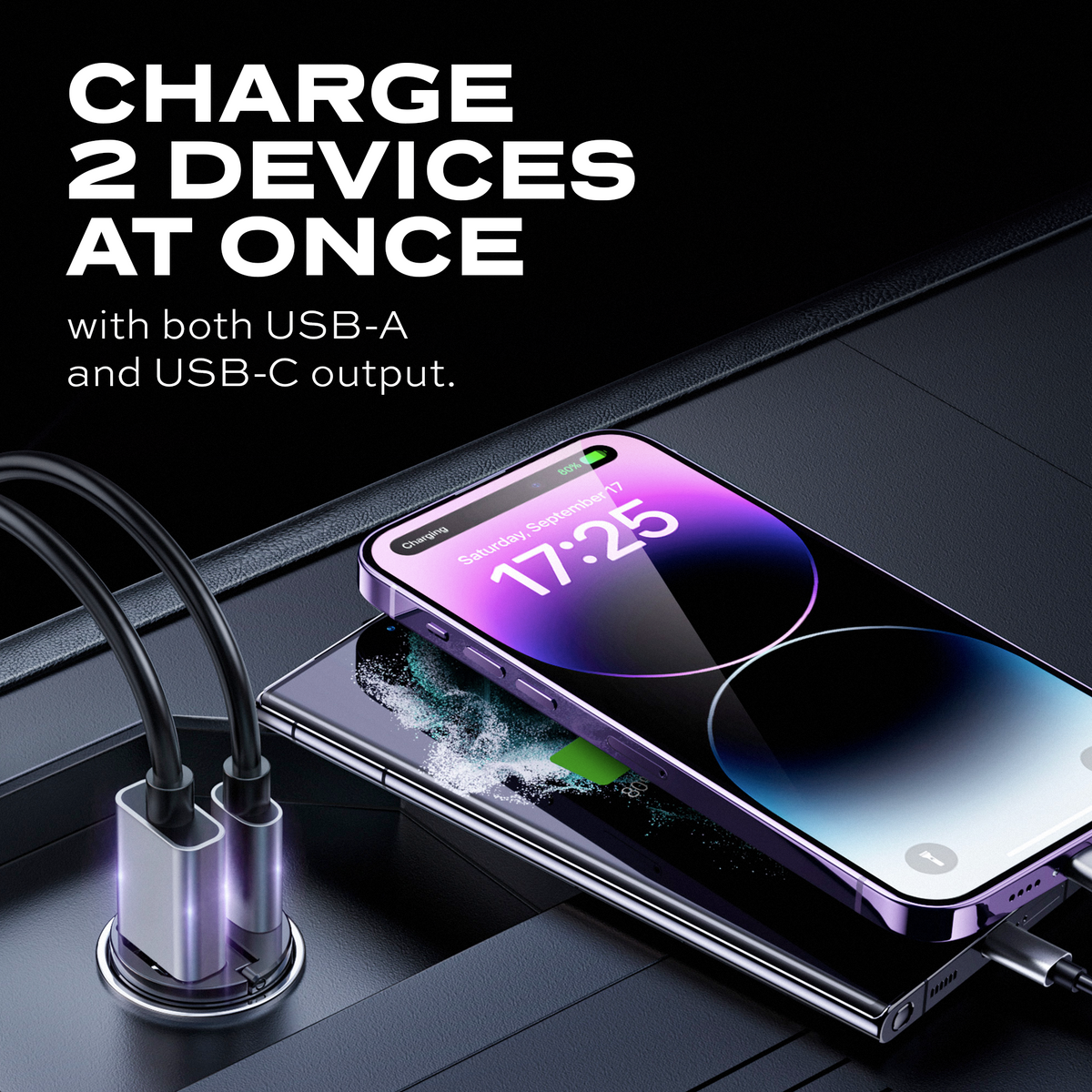 Shop Statik Dual-Port Car Charger