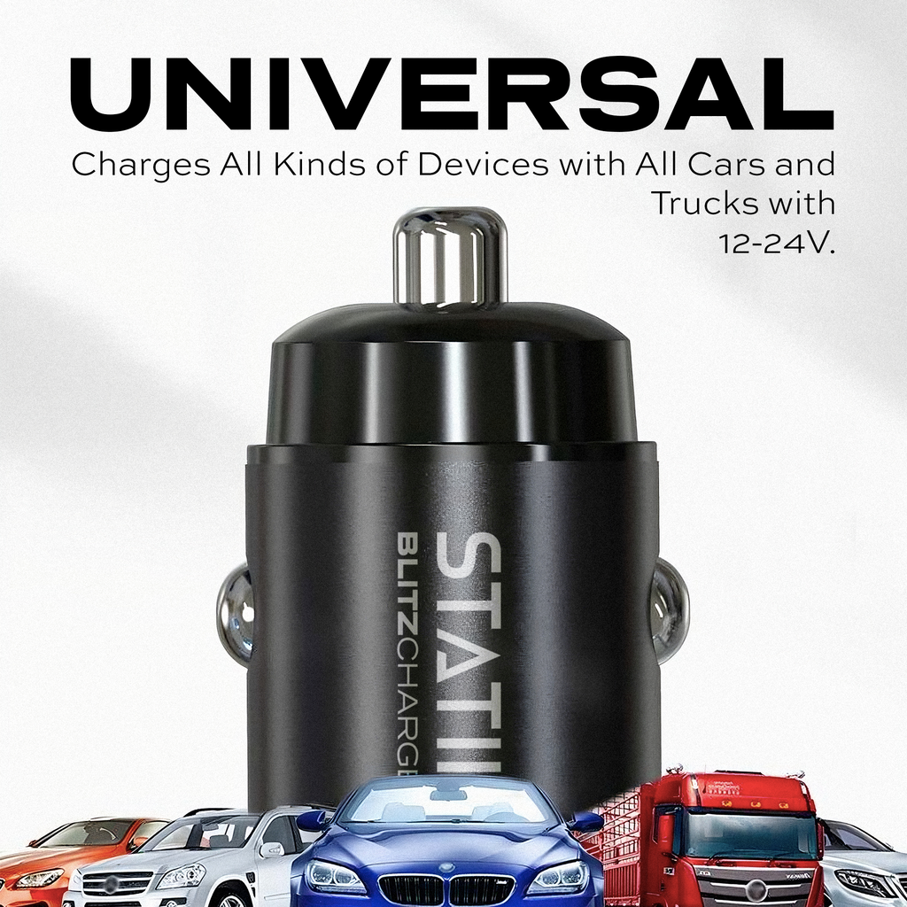 Shop Statik Dual-Port Car Charger