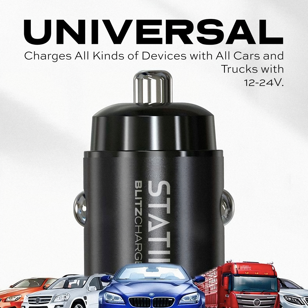 Shop Statik Dual-Port Car Charger