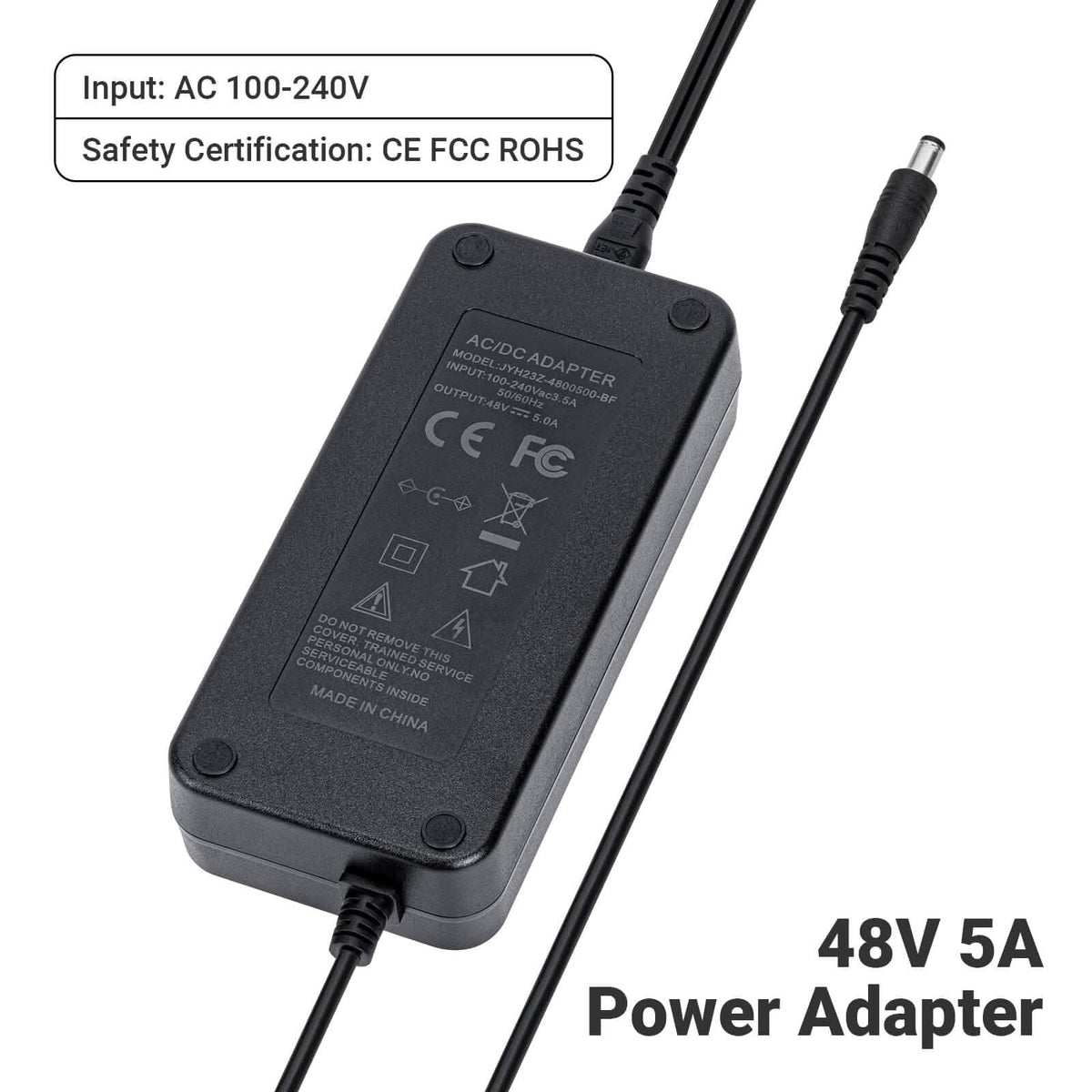 Fosi Audio 48V Amplifier Power Supply Adapter