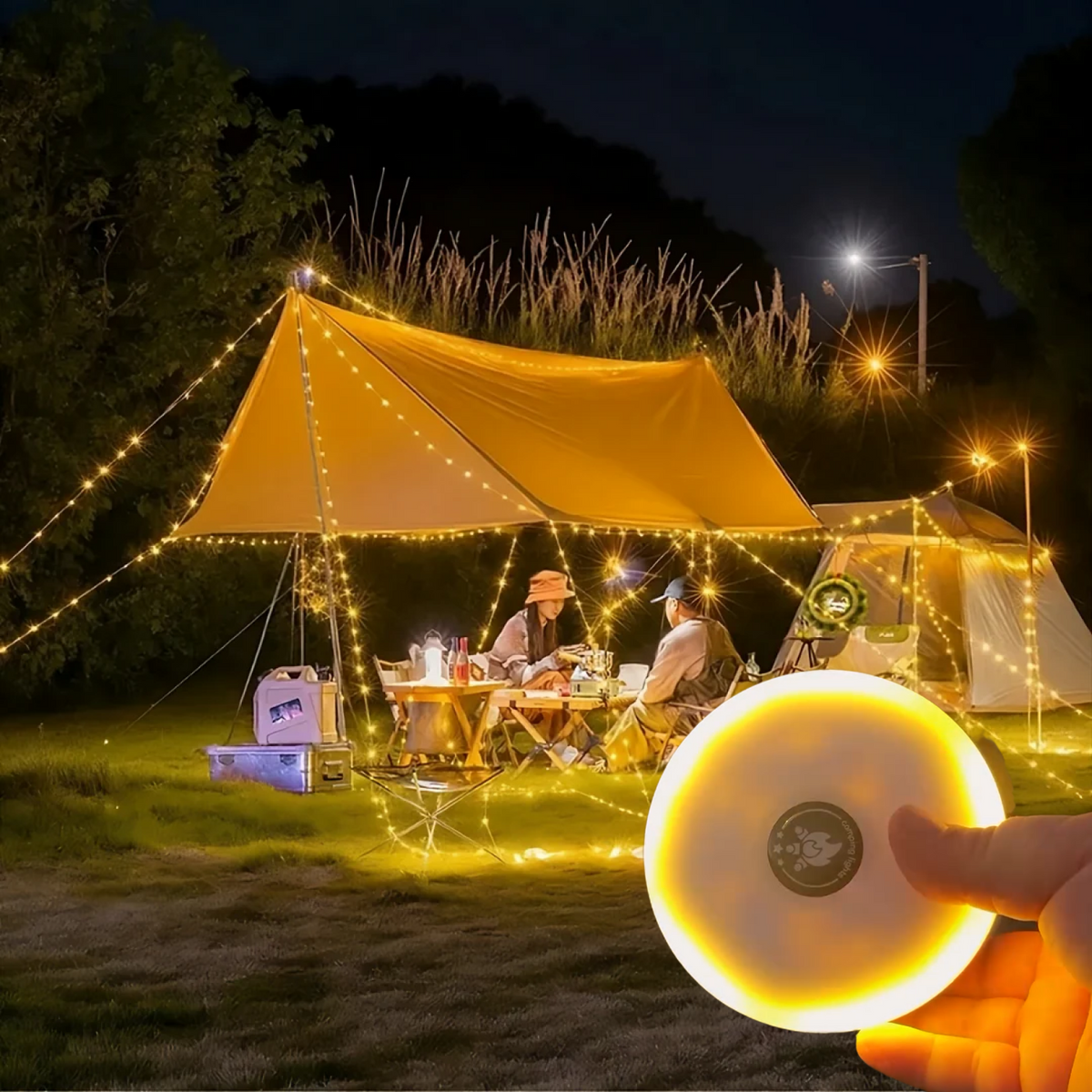 LuxeLight Rechargeable Camping Lantern