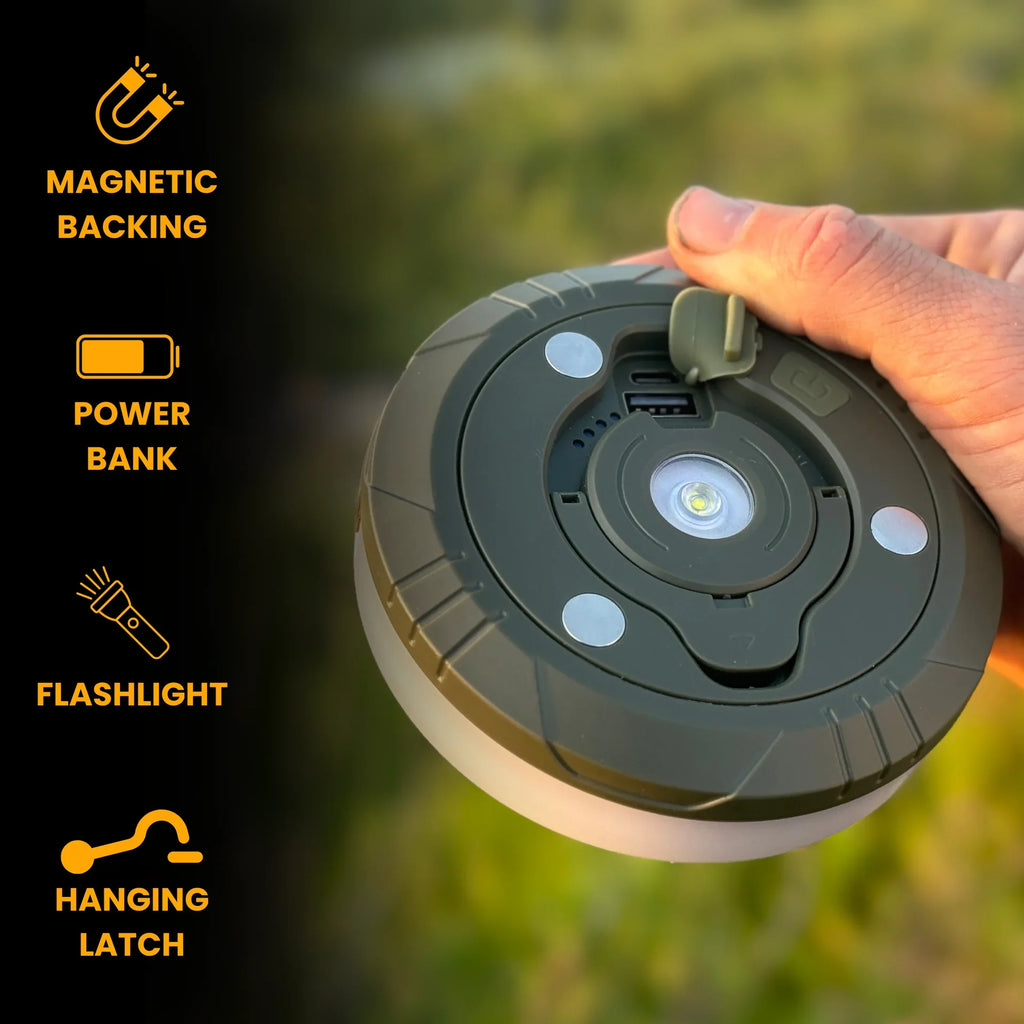 LuxeLight Rechargeable Camping Lantern